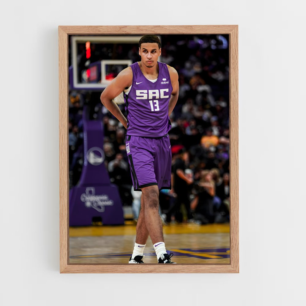 Poster Purple Pride – affiche Basketball (vue 4)